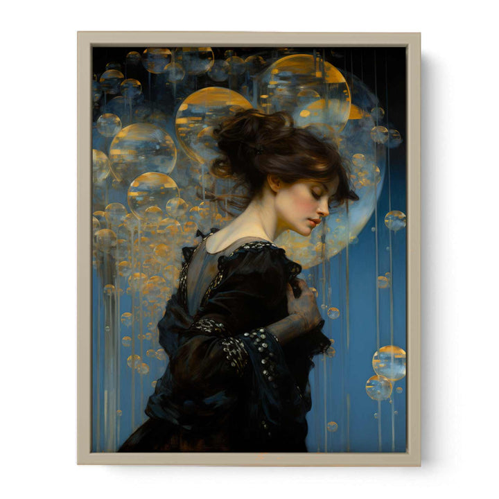 Mystery Women Painting framed Print