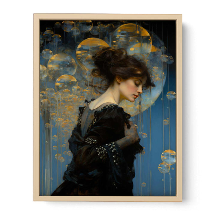 Mystery Women Painting framed Print