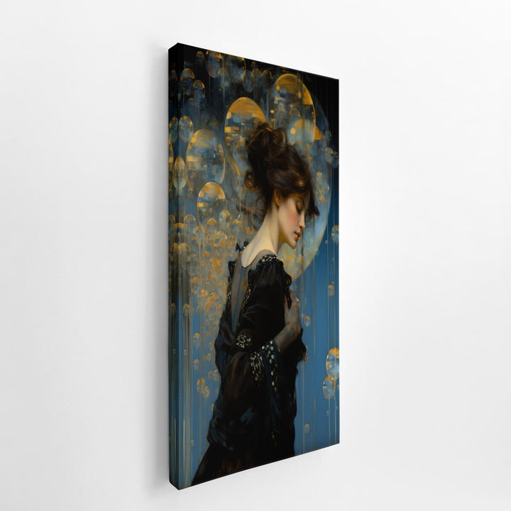 Mystery Women Painting  canvas Print