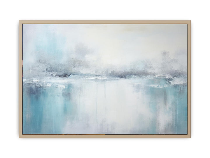 Abstract Painting Of Sky framed Print