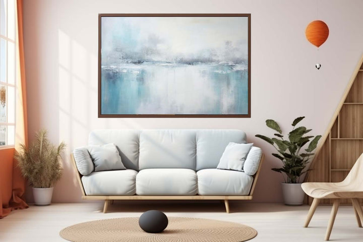 Abstract Painting Of Sky Art Print