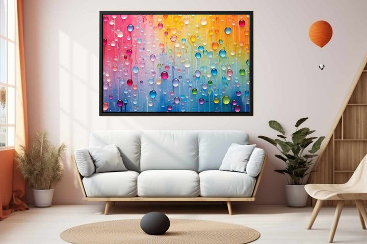 Rain Oil Painting Art Print