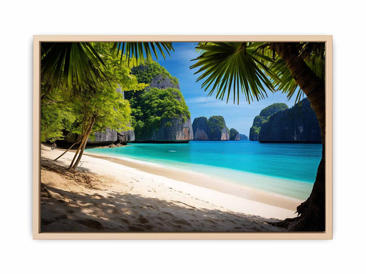 Phi Phi Island Thailand  framed Print