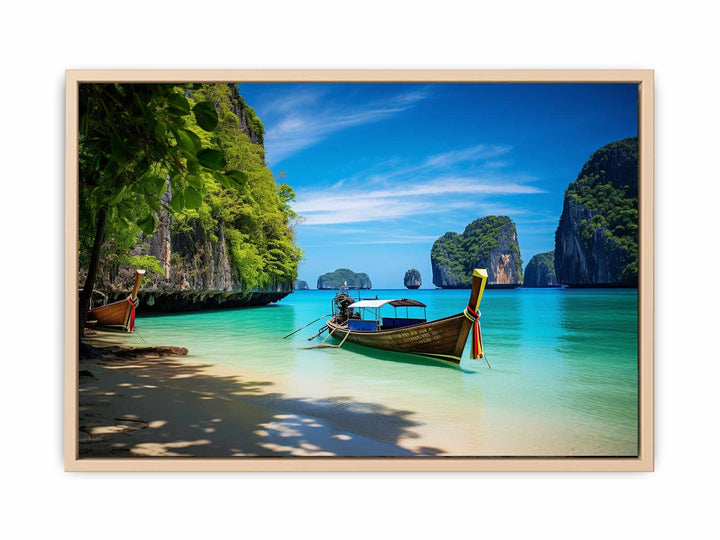 Phi Phi Island Thailand  framed Print