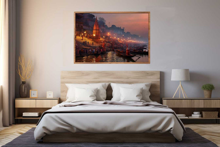 Varanasi Painting Art Print