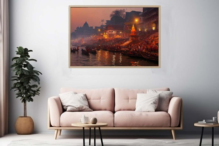 Varanasi Painting Art Print