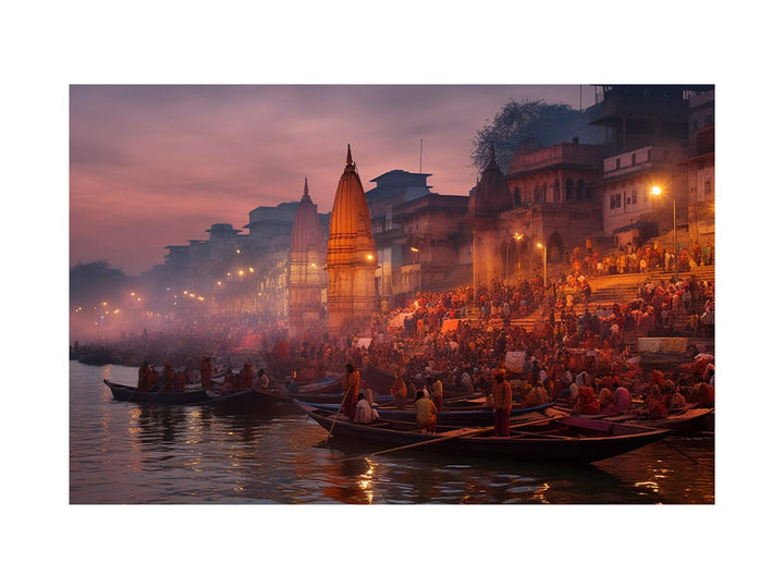 Varanasi kashi Painting