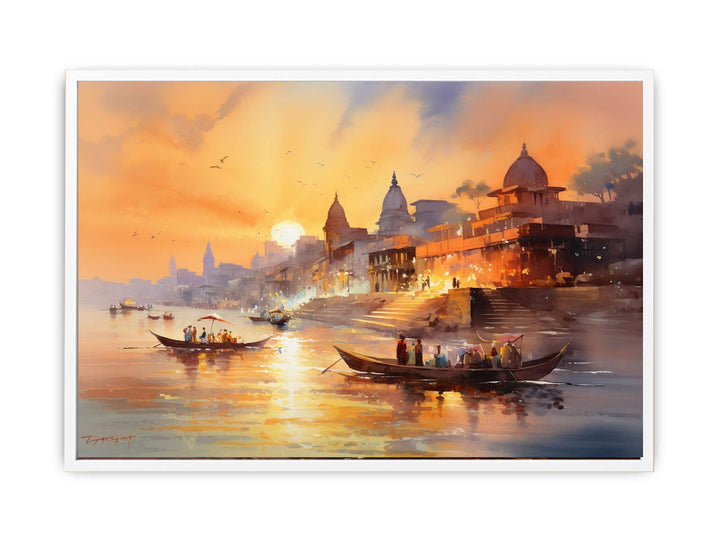 Varanasi Ghat Painting  