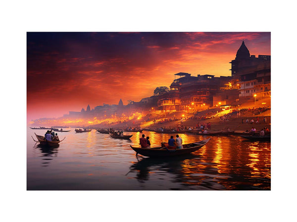 Varanasi Ganga Painting