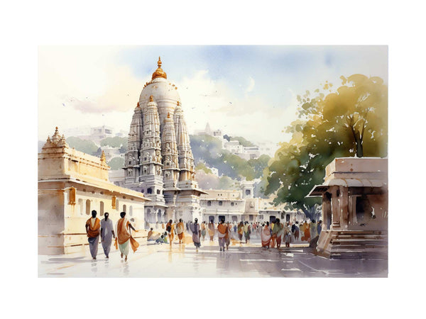 Tirupati Balaji Temple Painting