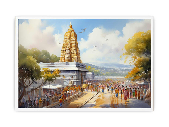 Tirupati Balaji Temple Painting  