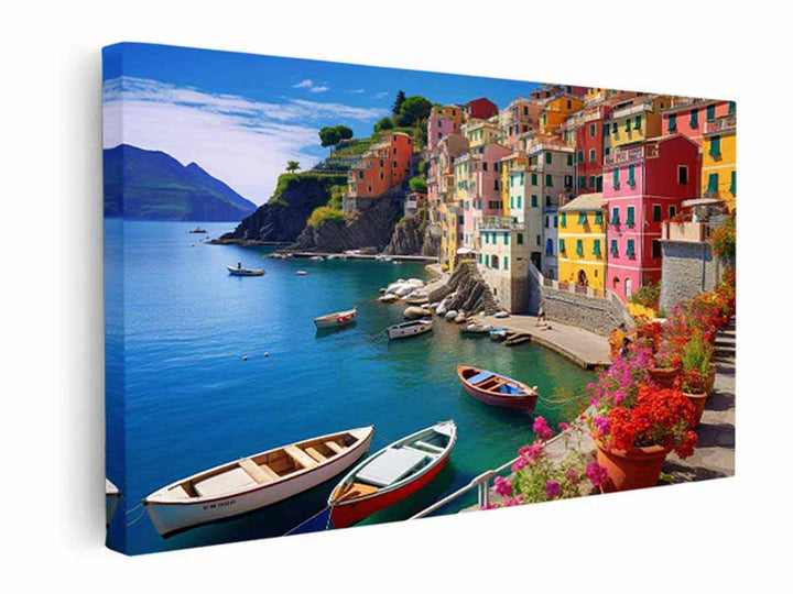 Cinque Terre in Italy   canvas Print