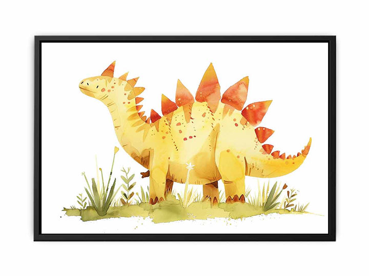 Stegosaurus  Painting