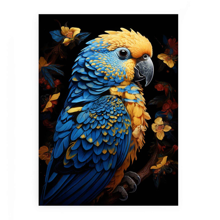 Cockatoo Colorful Painting