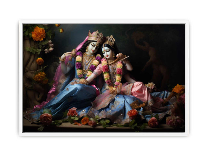 Raha Krishna Painting  