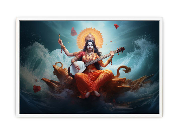 Saraswati Painting  