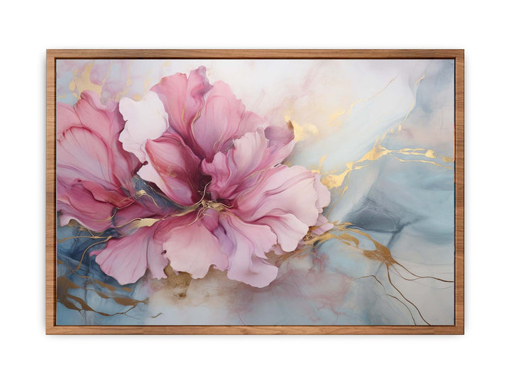 Flower Gold Art   Painting