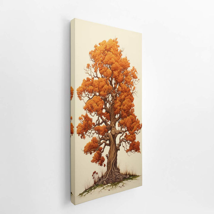 Orange Tree Print  canvas Print