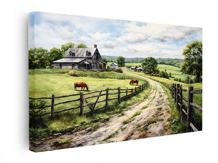 Country Artwork  canvas Print