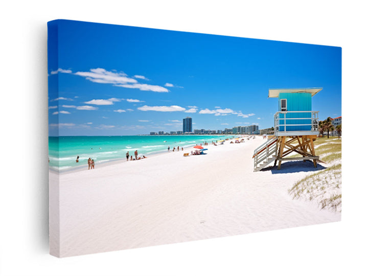 Florida Beach Art  canvas Print