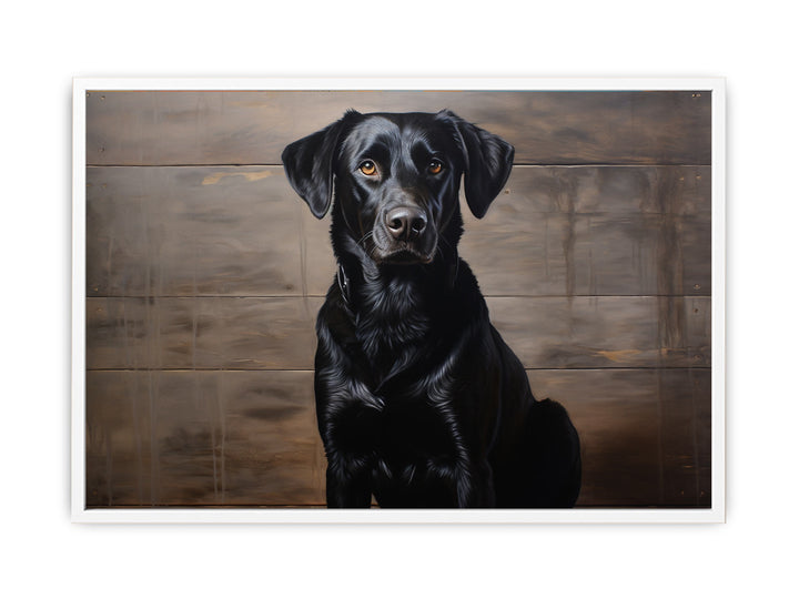 Black Dog Painting 