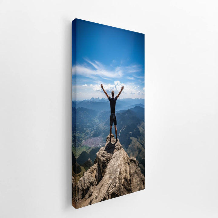 Inspire At Top Poster  canvas Print