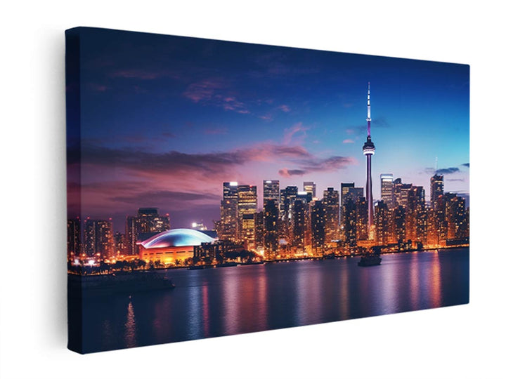 Toronto Poster  canvas Print