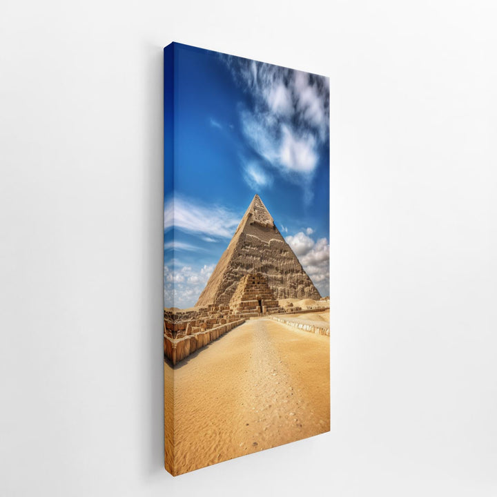 Pyramid Art  canvas Print