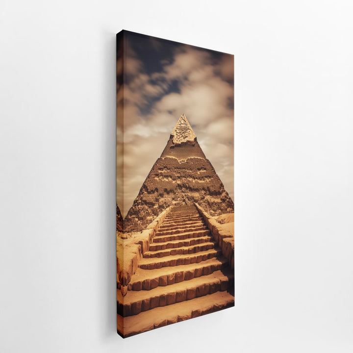 Pyramid Artwork  canvas Print