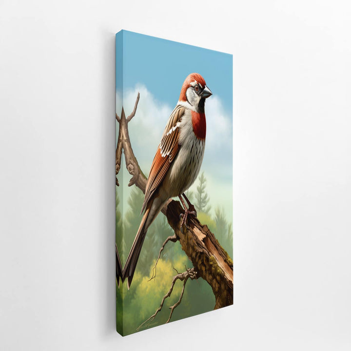 Sparrow Art  canvas Print