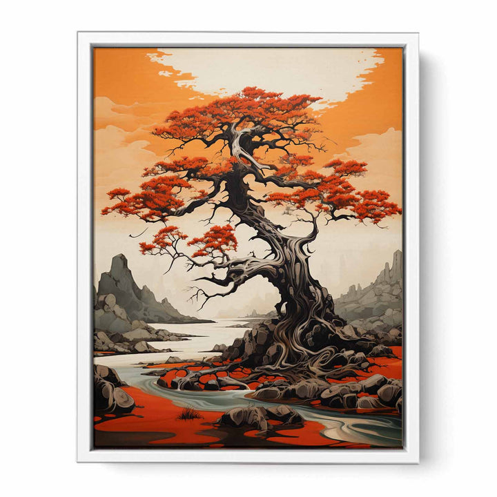 Orange Tree Painting 