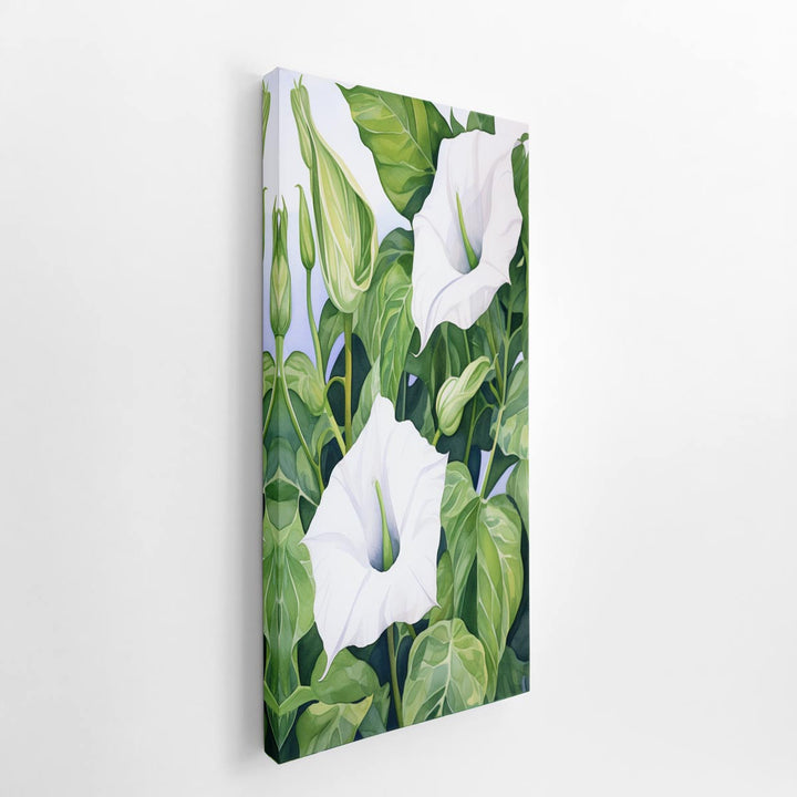 Jimson Weed Artwork   canvas Print