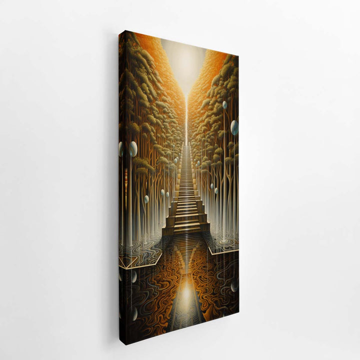 Illusion Painting  canvas Print