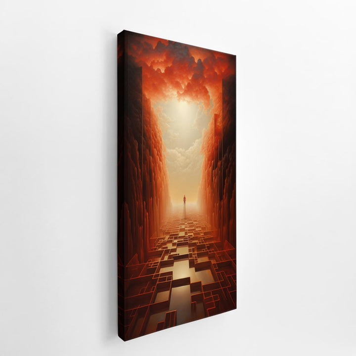 Illusion Art  canvas Print