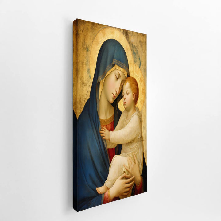 Mother Mary and Jesus artwork  canvas Print