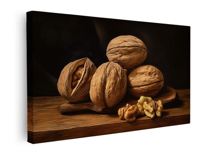 Walnut Painting  canvas Print