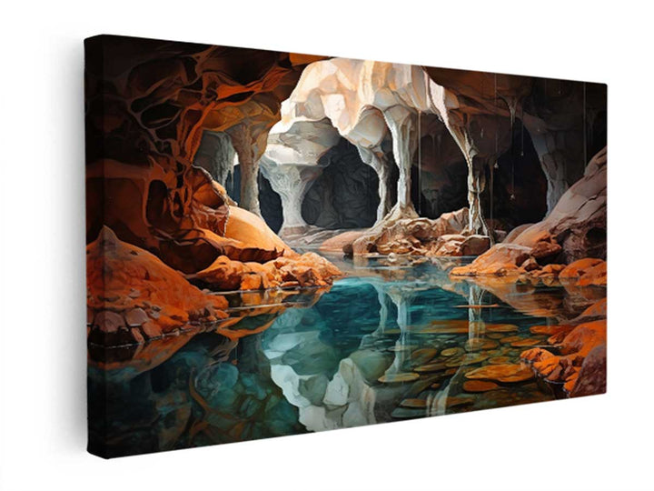 Mystery Cave Fine Art  canvas Print