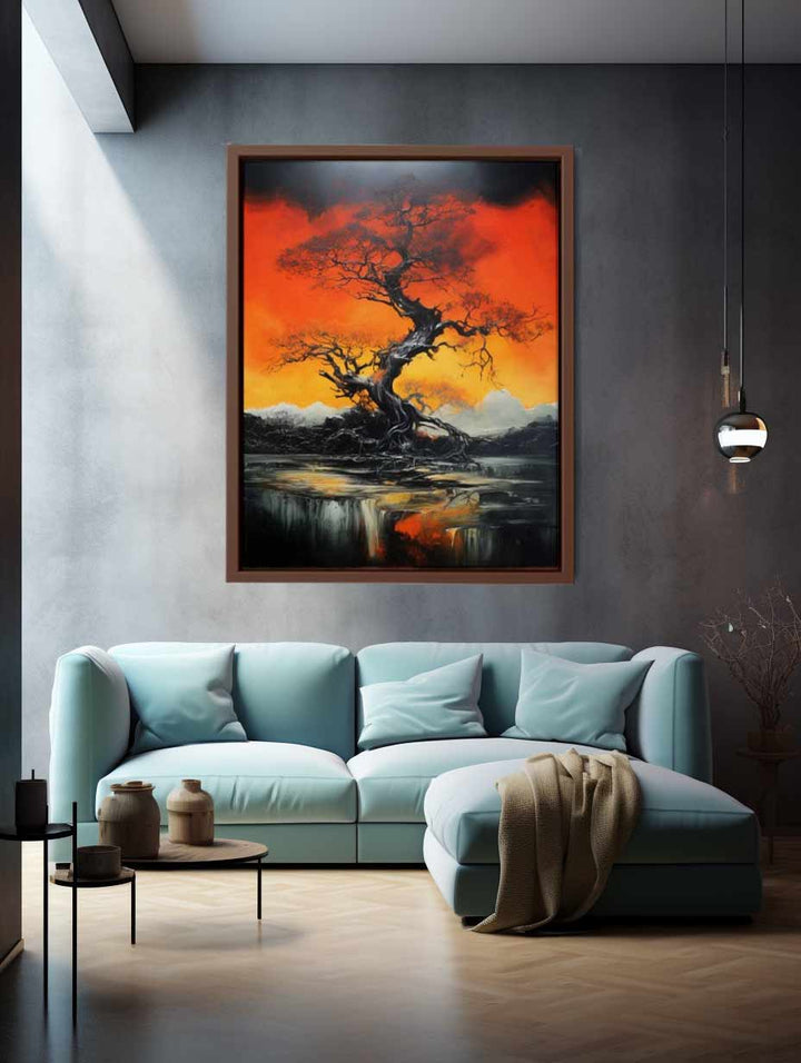 Orange Tree Art Print