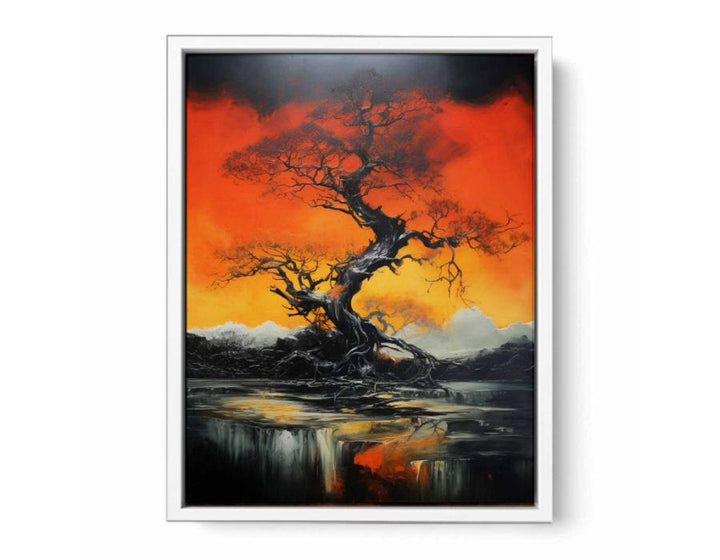 Orange Tree Art  Painting