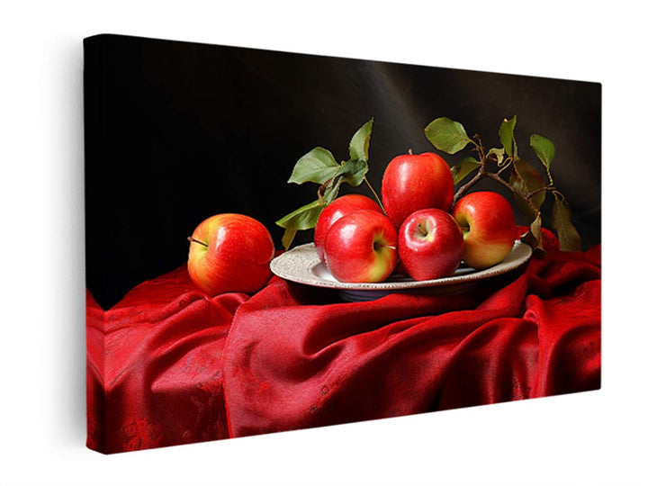 Apple Still,Life,Painting  canvas Print