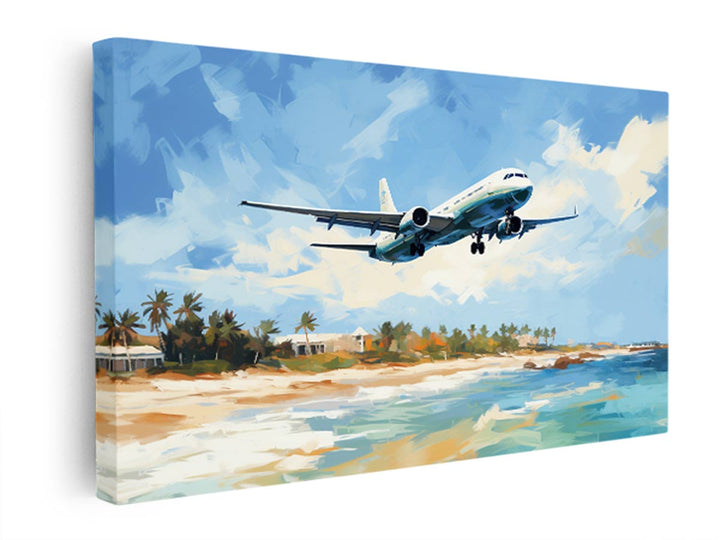 Airplane Art Painting  canvas Print