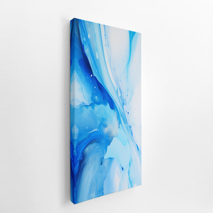 Abstract Art Blue  canvas Print