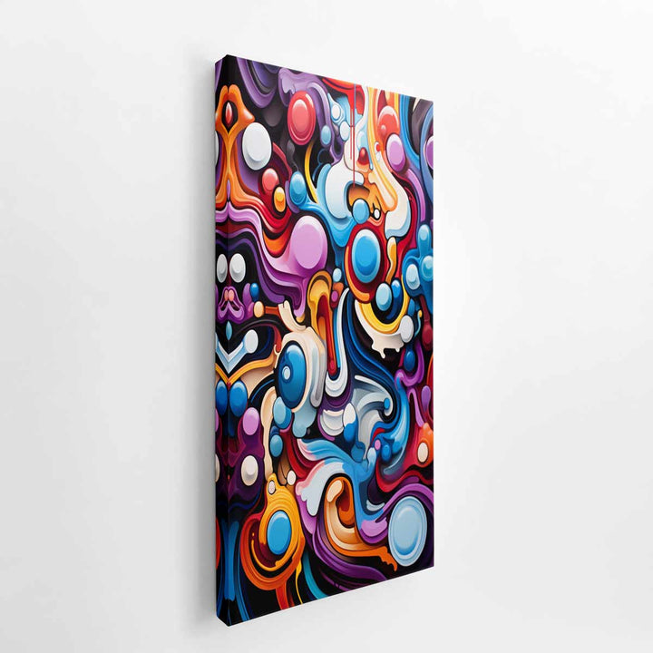 Cool Abstract Art  canvas Print