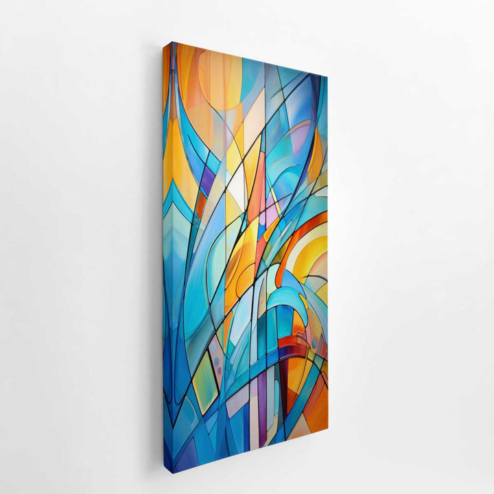 Cool Abstract Framed Art  canvas Print