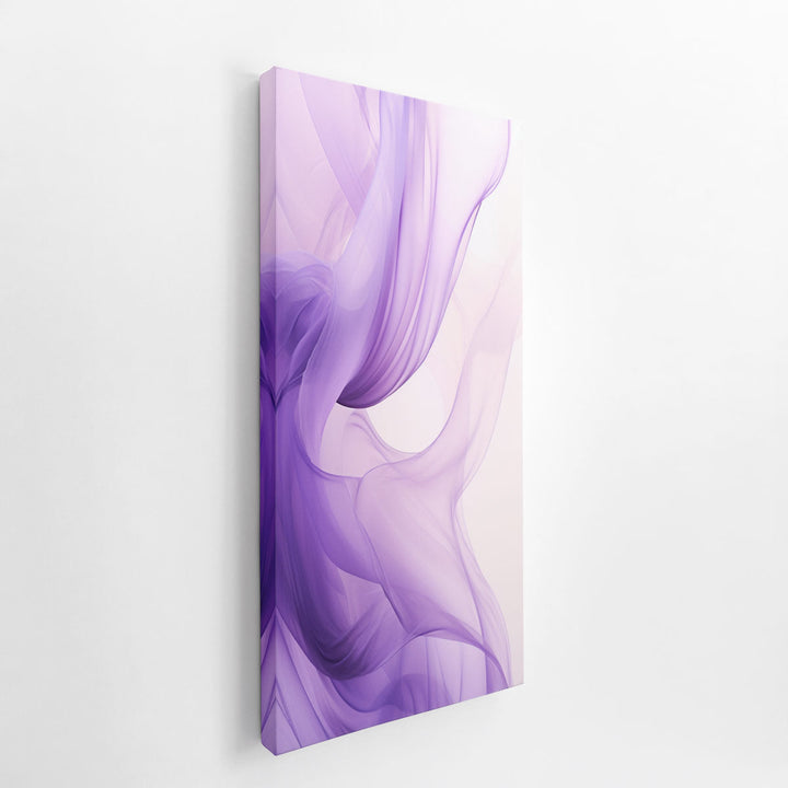 Abstract Art Purple  canvas Print