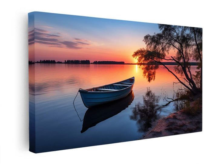 Calm  At Sunset  canvas Print