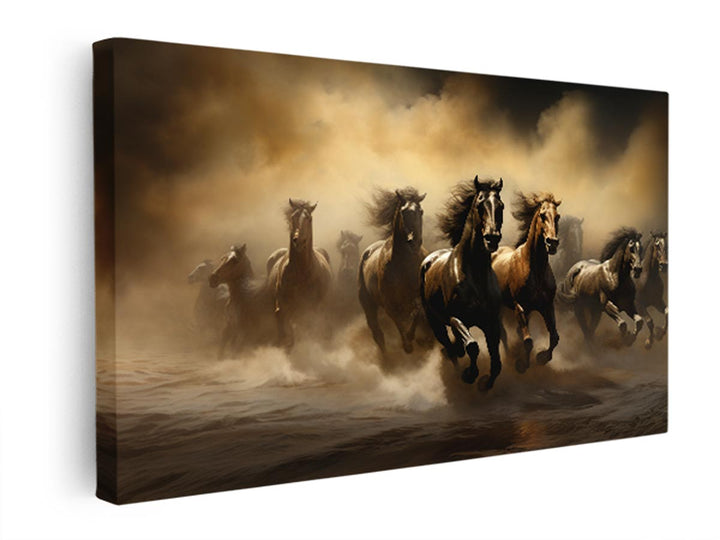 Horses Art Print  canvas Print