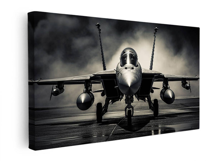 Fighter Plane Artwork  canvas Print