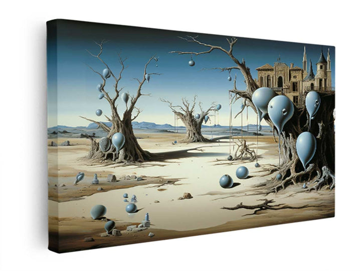 surrealism painting  canvas Print