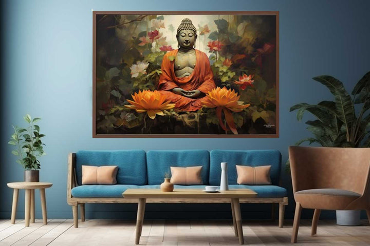 Buddha Painting  Art Print